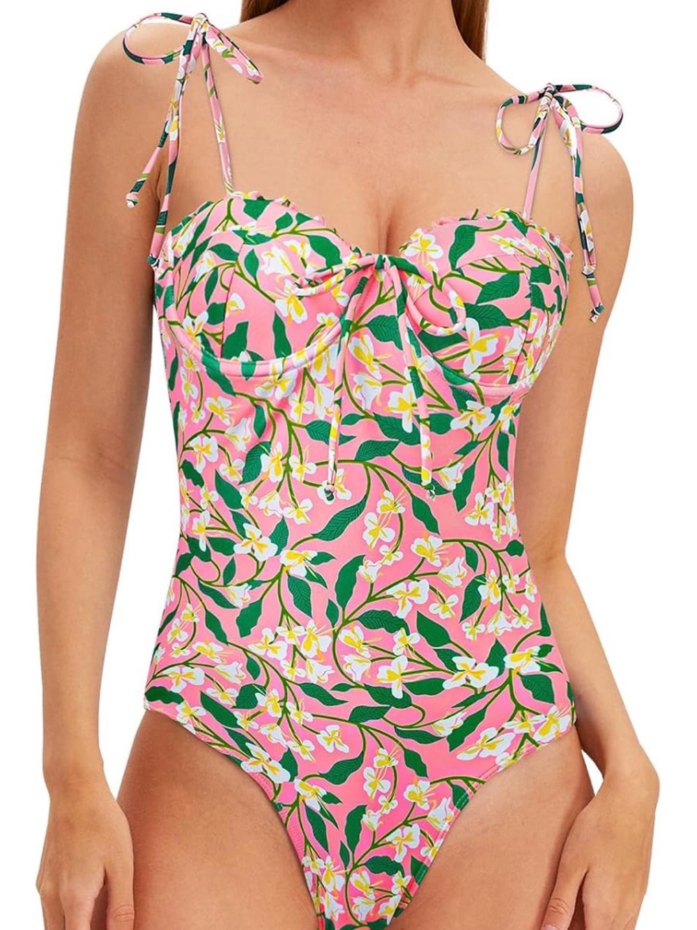 Floral One-Piece Swimsuit